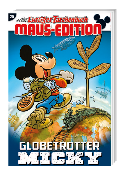 Lustiges Taschenbuch Maus-Edition Nr. 20 - Globetrotter Mickey