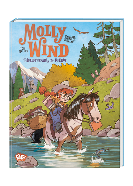 Molly Wind - Bibliothekarin zu Pferde