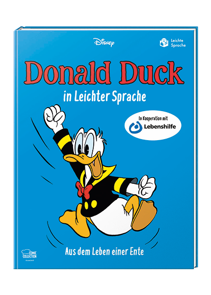 Donald Duck in Leichter Sprache