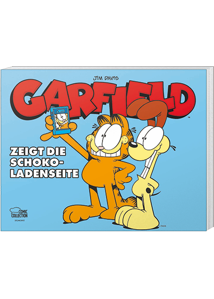 Garfield - zeigt die Schokoladenseite