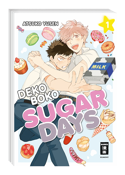 Manga Mini Reviews (Caste Heaven Vol 1, Deko-Boko Sugar Days & The