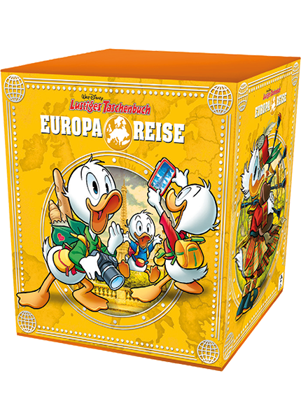 Lustiges Taschenbuch Europareise Sammelbox Deluxe