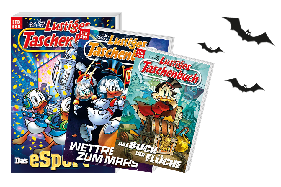 Lustiges Taschenbuch Halloween Abo-Angebot